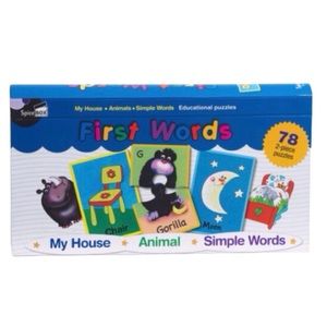Spicebox Early Start First Words Educational Puzzles (NWT)